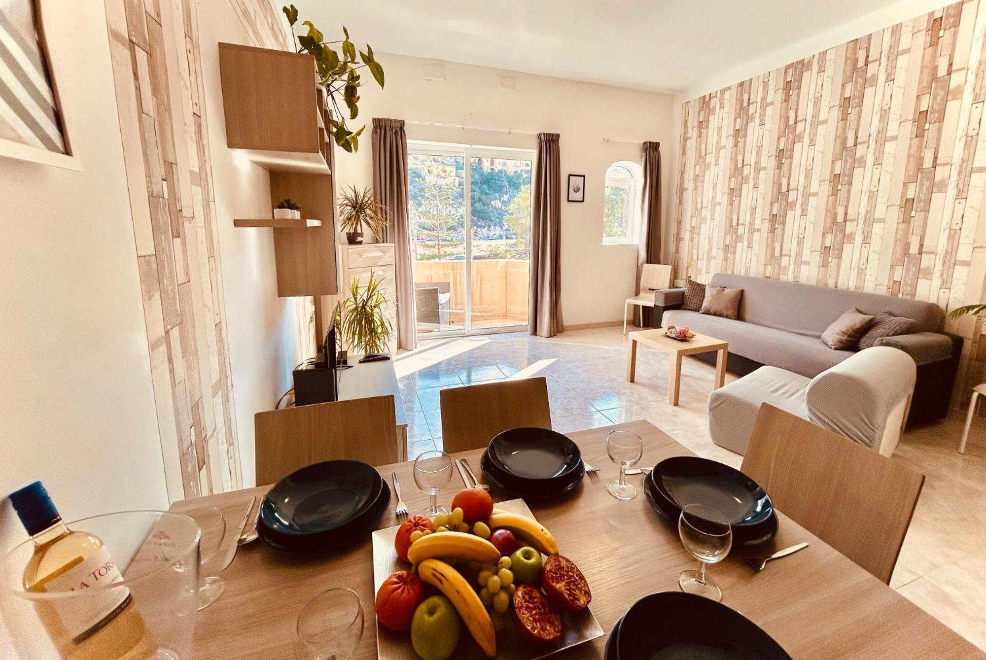 Arzella - Spacious Two Bedroom Apartments Xlendi Exterior photo