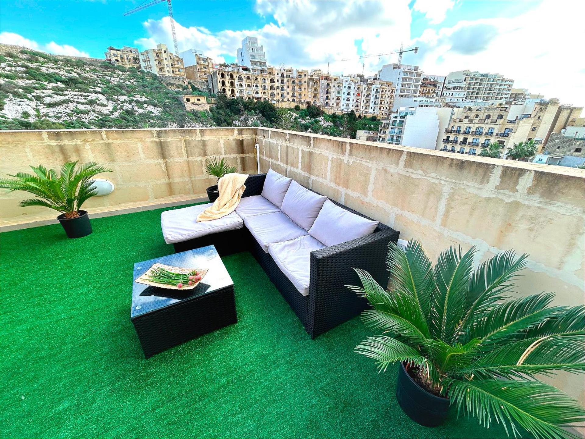 Arzella - Spacious Two Bedroom Apartments Xlendi Exterior photo