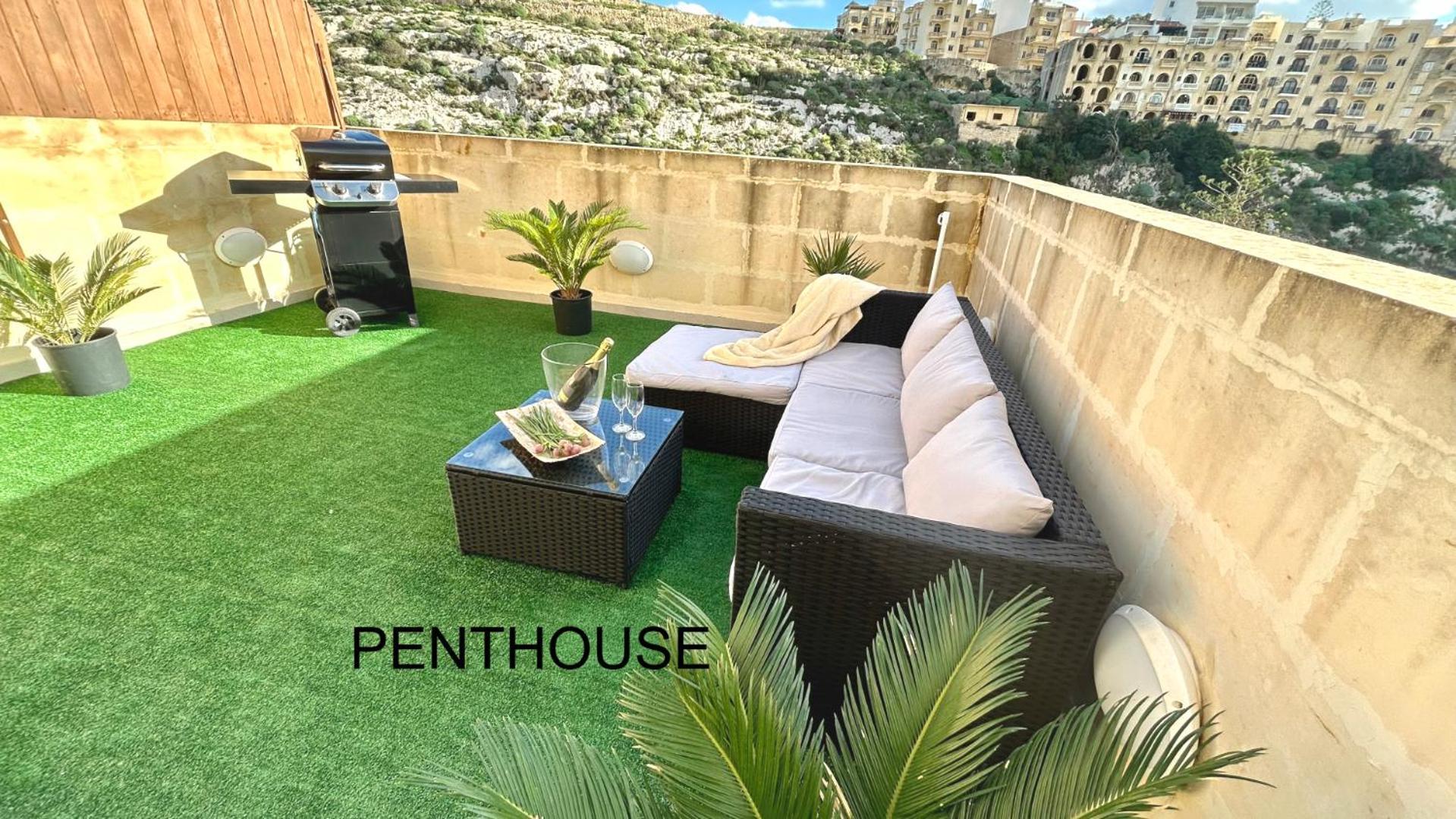 Arzella - Spacious Two Bedroom Apartments Xlendi Exterior photo